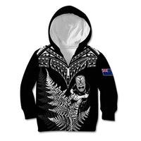 New Zealand Silver Fern Rugby Kid Hoodie Go All Black 2023 World Cup - Wonder Print Shop