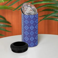 Mabuhay Philippines Festival 4 in 1 Can Cooler Tumbler Yakan Modern Filipiniana Inspired