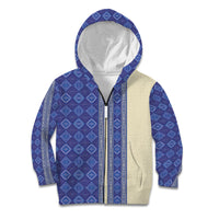 Mabuhay Philippines Festival Kid Hoodie Yakan Modern Filipiniana Inspired