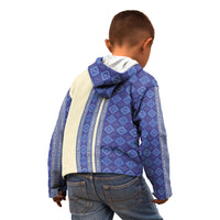 Mabuhay Philippines Festival Kid Hoodie Yakan Modern Filipiniana Inspired