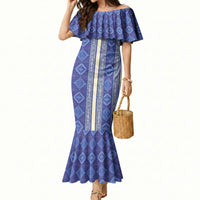 Mabuhay Philippines Festival Mermaid Dress Yakan Modern Filipiniana Inspired