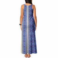 Mabuhay Philippines Festival Tank Maxi Dress Yakan Modern Filipiniana Inspired