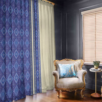 Mabuhay Philippines Festival Window Curtain Yakan Modern Filipiniana Inspired