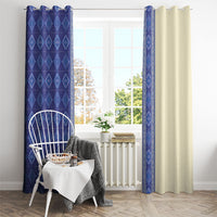 Mabuhay Philippines Festival Window Curtain Yakan Modern Filipiniana Inspired