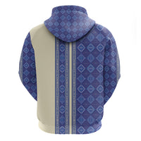 Mabuhay Philippines Festival Zip Hoodie Yakan Modern Filipiniana Inspired