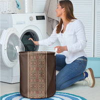 Mabuhay Philippines Festival Laundry Basket Tnalak Modern Filipiniana Inspired