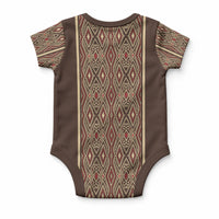 Mabuhay Philippines Festival Baby Onesie Tnalak Modern Filipiniana Inspired