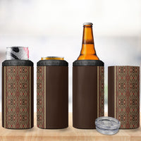 Mabuhay Philippines Festival 4 in 1 Can Cooler Tumbler Tnalak Modern Filipiniana Inspired