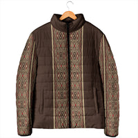 Mabuhay Philippines Festival Padded Jacket Tnalak Modern Filipiniana Inspired