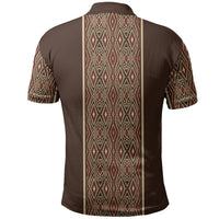 Mabuhay Philippines Festival Polo Shirt Tnalak Modern Filipiniana Inspired