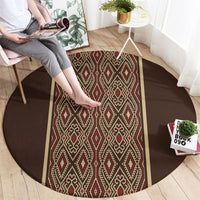 Mabuhay Philippines Festival Round Carpet Tnalak Modern Filipiniana Inspired