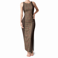 Mabuhay Philippines Festival Tank Maxi Dress Tnalak Modern Filipiniana Inspired