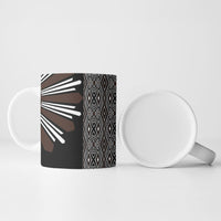 Mabuhay Philippines Festival Ceramic Mug Araw Tnalak Modern Filipiniana Inspired