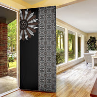 Mabuhay Philippines Festival Door Cover Araw Tnalak Modern Filipiniana Inspired