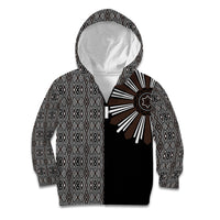 Mabuhay Philippines Festival Kid Hoodie Araw Tnalak Modern Filipiniana Inspired