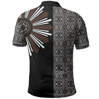 Mabuhay Philippines Festival Polo Shirt Araw Tnalak Modern Filipiniana Inspired