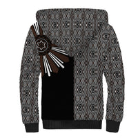 Mabuhay Philippines Festival Sherpa Hoodie Araw Tnalak Modern Filipiniana Inspired
