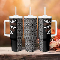 Mabuhay Philippines Festival Tumbler With Handle Araw Tnalak Modern Filipiniana Inspired