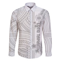 Personalised Samoa White Sunday Family Matching Short Sleeve Bodycon Dress and Hawaiian Shirt Manuia le Aso Sa o Tamaiti Polynesian Plumeria - Wonder Print Shop