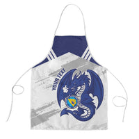 Bosnia and Herzegovina Football Custom Apron Go Zmajevi Mi smo uz vas White Version - Wonder Print Shop