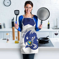 Bosnia and Herzegovina Football Custom Apron Go Zmajevi Mi smo uz vas White Version - Wonder Print Shop