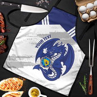 Bosnia and Herzegovina Football Custom Apron Go Zmajevi Mi smo uz vas White Version - Wonder Print Shop