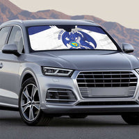 Bosnia and Herzegovina Football Custom Auto Sun Shade Go Zmajevi Mi smo uz vas White Version - Wonder Print Shop