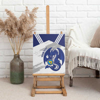 Bosnia and Herzegovina Football Custom Canvas Wall Art Go Zmajevi Mi smo uz vas White Version - Wonder Print Shop