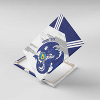 Bosnia and Herzegovina Football Custom Canvas Wall Art Go Zmajevi Mi smo uz vas White Version - Wonder Print Shop