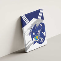 Bosnia and Herzegovina Football Custom Canvas Wall Art Go Zmajevi Mi smo uz vas White Version - Wonder Print Shop