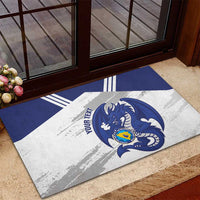 Bosnia and Herzegovina Football Custom Rubber Doormat Go Zmajevi Mi smo uz vas White Version - Wonder Print Shop