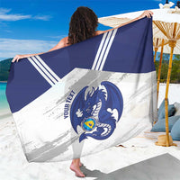 Bosnia and Herzegovina Football Custom Sarong Go Zmajevi Mi smo uz vas White Version - Wonder Print Shop