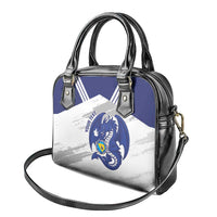 Bosnia and Herzegovina Football Custom Shoulder Handbag Go Zmajevi Mi smo uz vas White Version - Wonder Print Shop