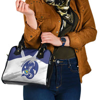 Bosnia and Herzegovina Football Custom Shoulder Handbag Go Zmajevi Mi smo uz vas White Version - Wonder Print Shop