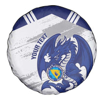 Bosnia and Herzegovina Football Custom Spare Tire Cover Go Zmajevi Mi smo uz vas White Version - Wonder Print Shop