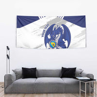 Bosnia and Herzegovina Football Custom Tapestry Go Zmajevi Mi smo uz vas White Version - Wonder Print Shop
