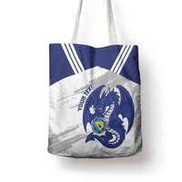 Bosnia and Herzegovina Football Custom Tote Bag Go Zmajevi Mi smo uz vas White Version - Wonder Print Shop