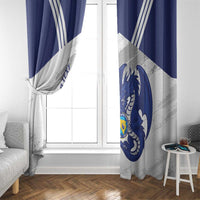 Bosnia and Herzegovina Football Custom Window Curtain Go Zmajevi Mi smo uz vas White Version - Wonder Print Shop