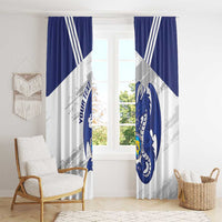 Bosnia and Herzegovina Football Custom Window Curtain Go Zmajevi Mi smo uz vas White Version - Wonder Print Shop