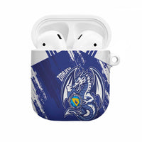 Bosnia and Herzegovina Football AirPods Case Go Zmajevi Mi smo uz vas Blue Version - Wonder Print Shop