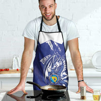 Bosnia and Herzegovina Football Apron Go Zmajevi Mi smo uz vas Blue Version - Wonder Print Shop