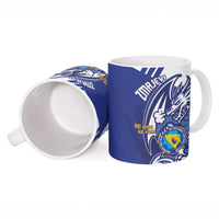 Bosnia and Herzegovina Football Custom Ceramic Mug Go Zmajevi Mi smo uz vas Blue Version - Wonder Print Shop