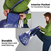 Bosnia and Herzegovina Football Grocery Bag Go Zmajevi Mi smo uz vas Blue Version - Wonder Print Shop