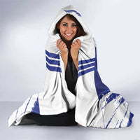 Bosnia and Herzegovina Football Hooded Blanket Go Zmajevi Mi smo uz vas Blue Version - Wonder Print Shop