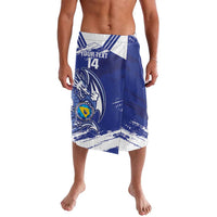 Bosnia and Herzegovina Football Custom Lavalava Go Zmajevi Mi smo uz vas Blue Version - Wonder Print Shop