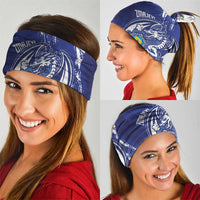 Bosnia and Herzegovina Football Neck Gaiter Go Zmajevi Mi smo uz vas Blue Version - Wonder Print Shop