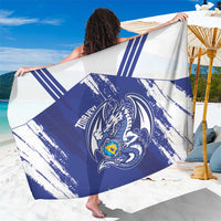 Bosnia and Herzegovina Football Sarong Go Zmajevi Mi smo uz vas Blue Version - Wonder Print Shop