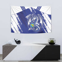 Bosnia and Herzegovina Football Tapestry Go Zmajevi Mi smo uz vas Blue Version - Wonder Print Shop