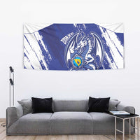 Bosnia and Herzegovina Football Tapestry Go Zmajevi Mi smo uz vas Blue Version - Wonder Print Shop