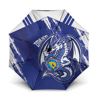 Bosnia and Herzegovina Football Umbrella Go Zmajevi Mi smo uz vas Blue Version - Wonder Print Shop